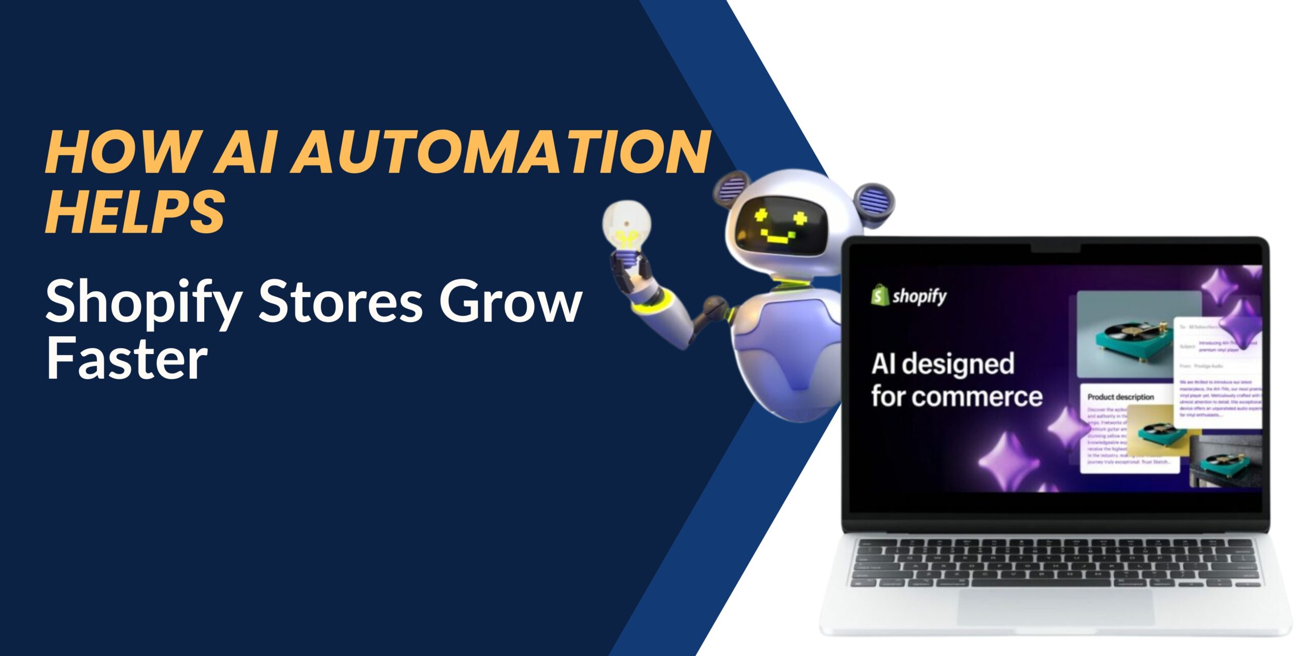 Why AI Automation Helps Shopify Stores Grow Faster