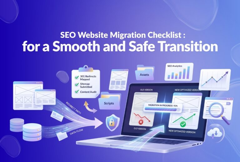 SEO website migration checklist for a smooth and safe website transition