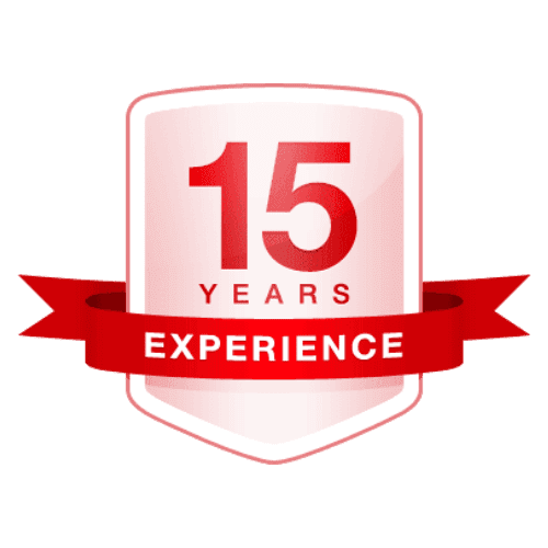 15 Years of Experience