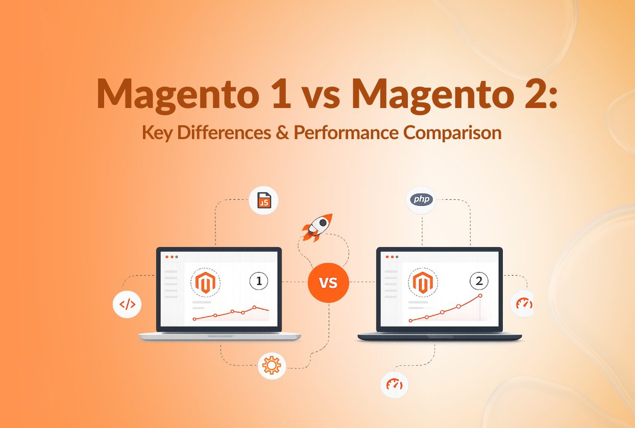 Magento 1 vs Magento 2: Key Differences & Performance Comparison