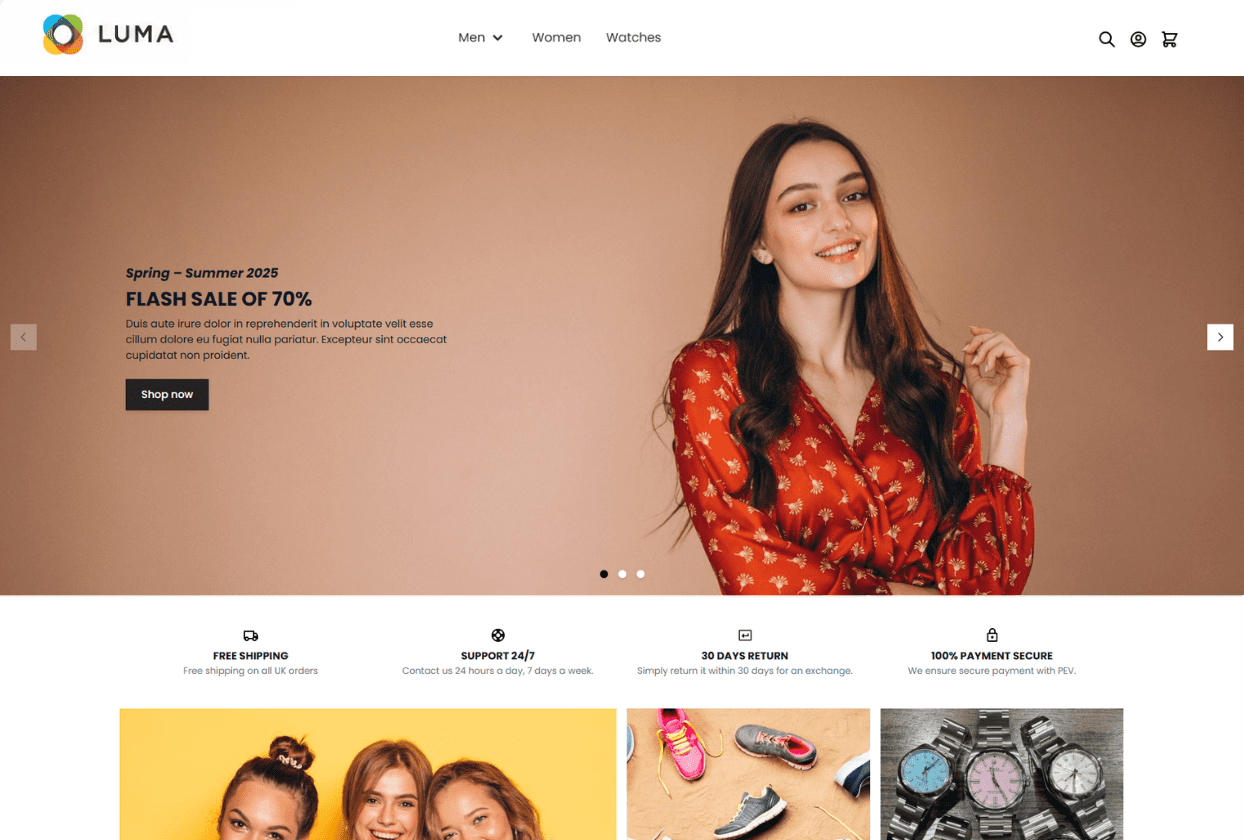 Magento 2 Frontend Demo