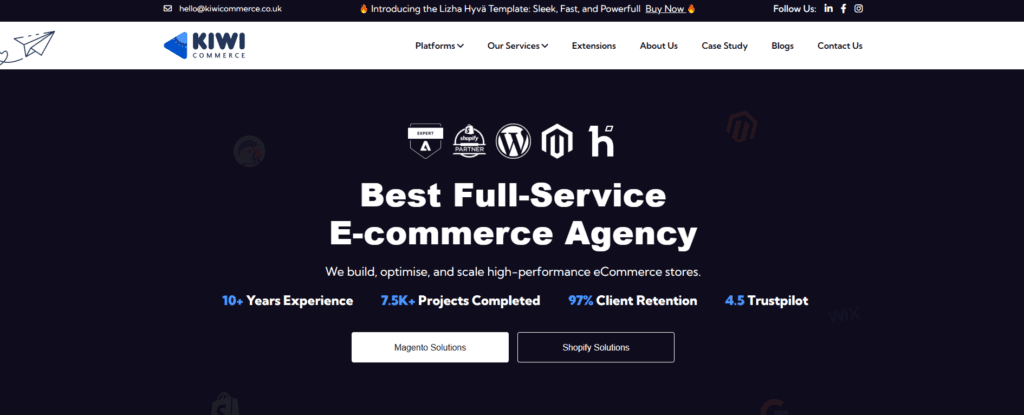 KiwiCommerce (The Enterprise Specialist)