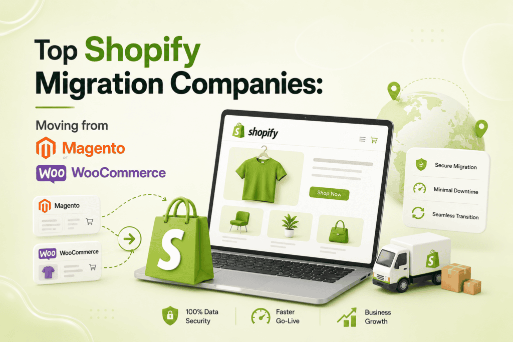 Top Shopify Migration Companies: Moving from Magento or WooCommerce