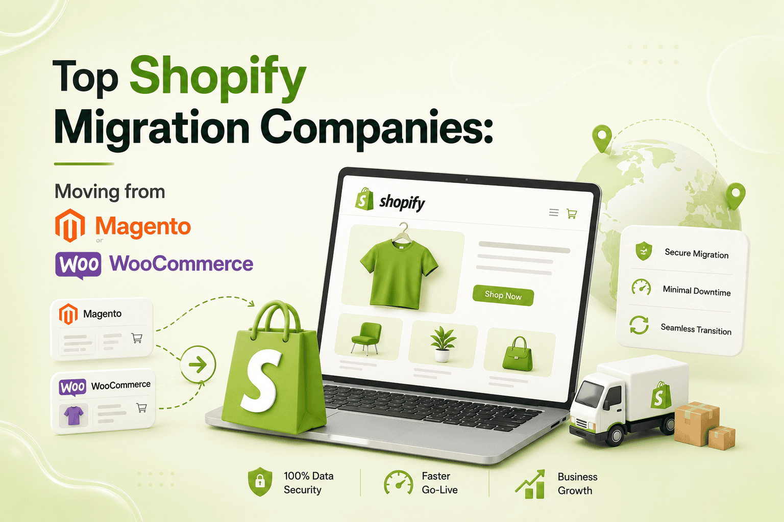 Top Shopify Migration Companies: Moving from Magento or WooCommerce