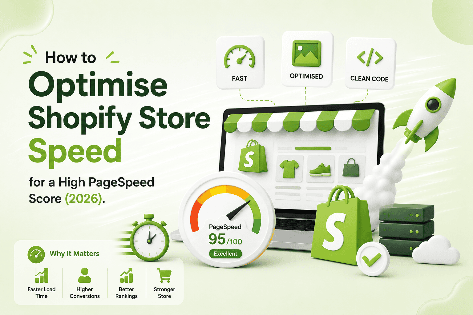 How to Optimise Shopify Store Speed for a High PageSpeed Score