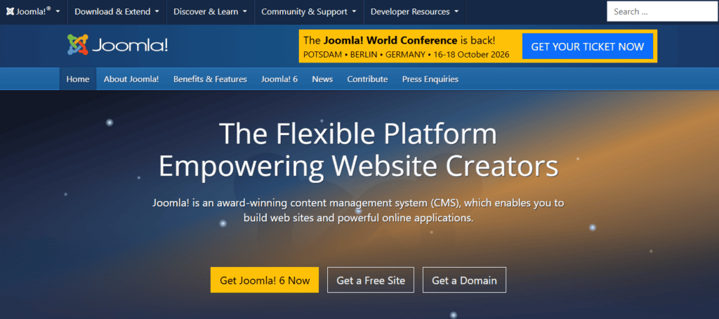  Joomla 