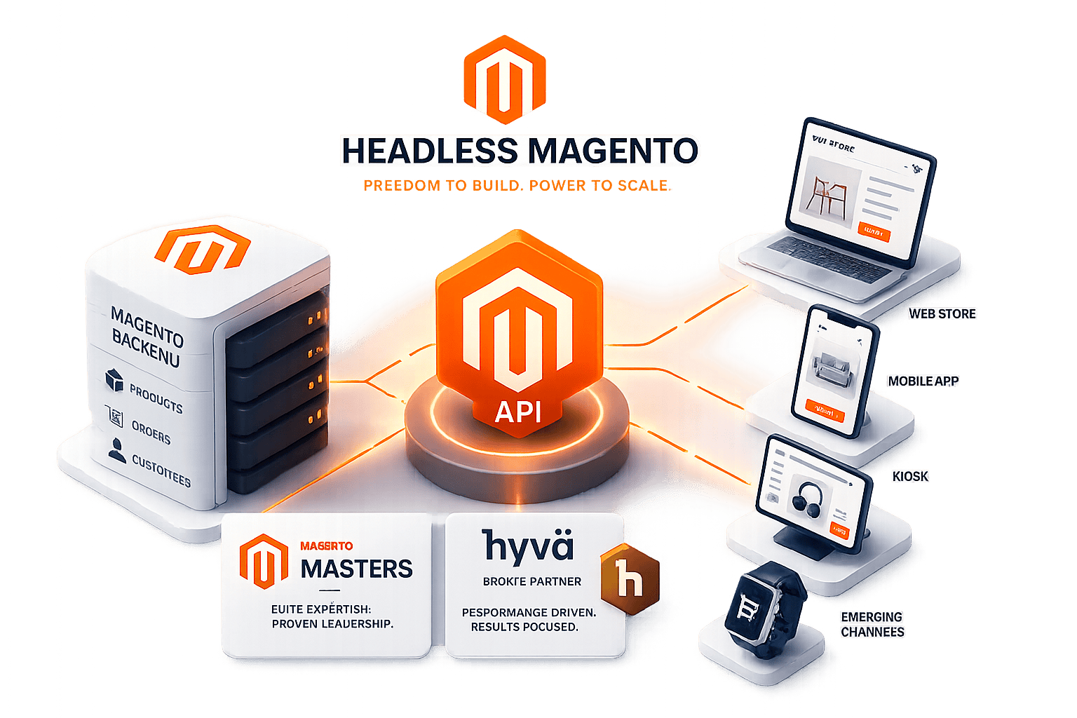headless magento development agency