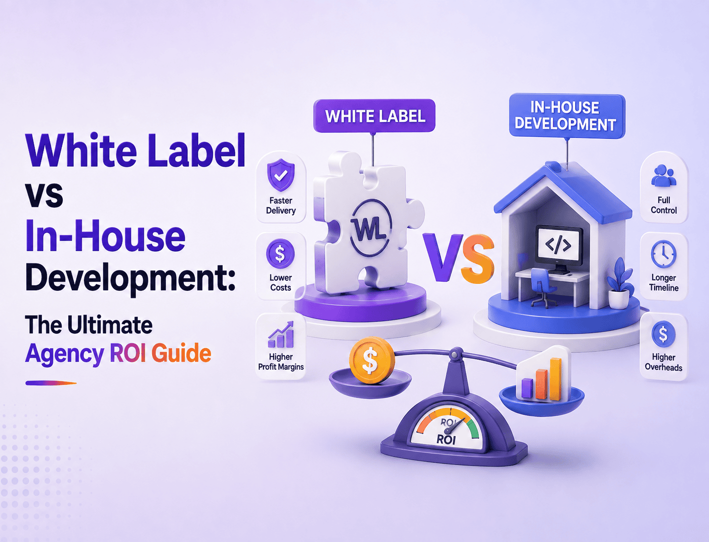 White Label vs In-House Development: The Ultimate Agency ROI Guide